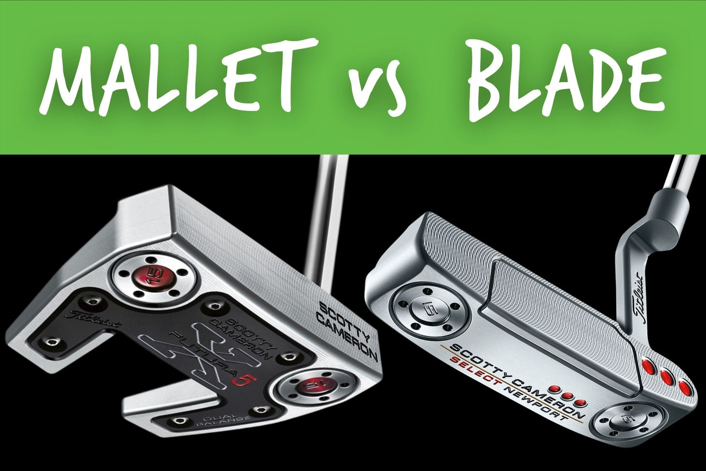 mallet vs blade putter 