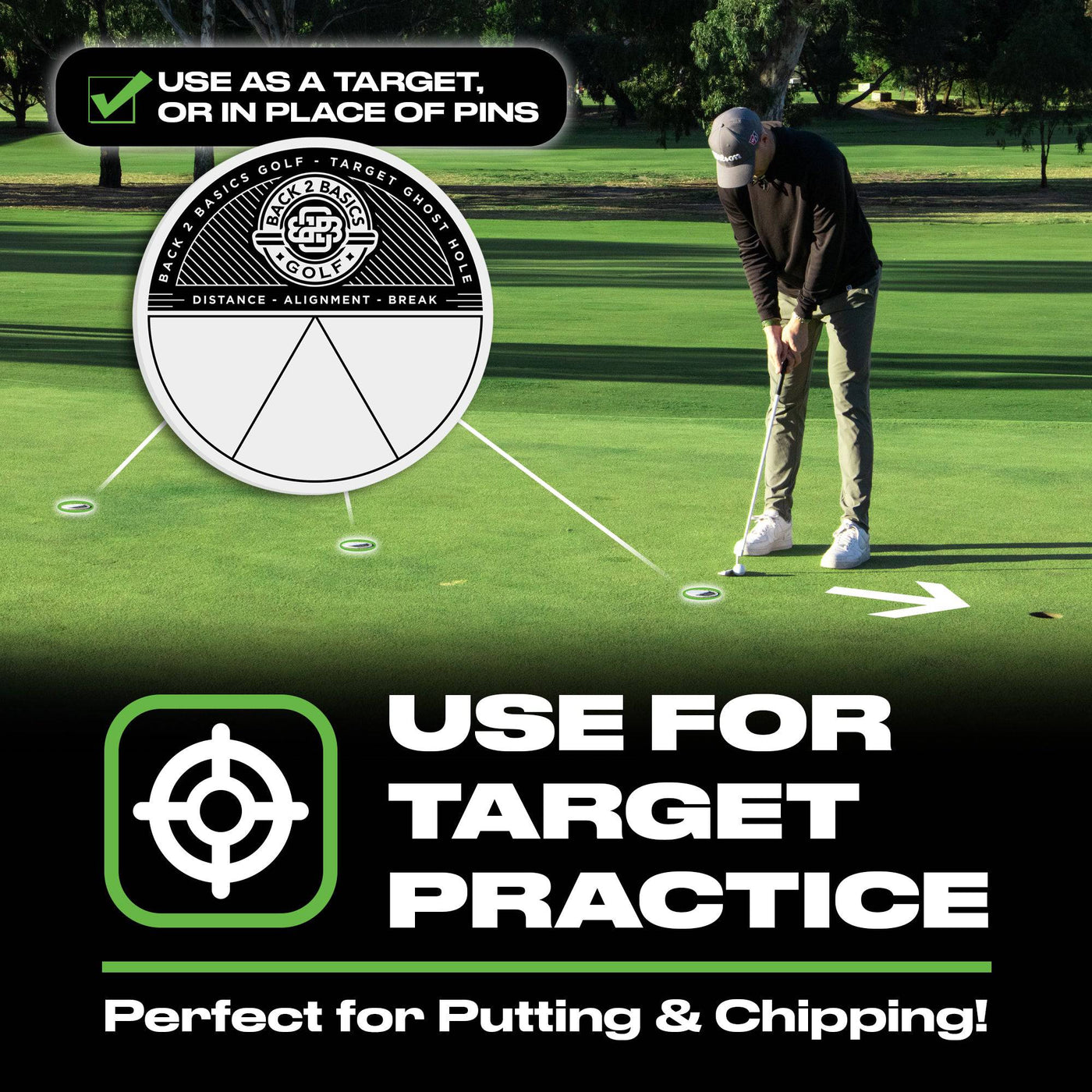 Target Ghost Holes - Back 2 Basics Golf